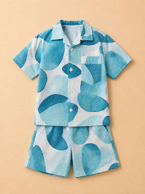 Bluebell Shirt & Shorts Set