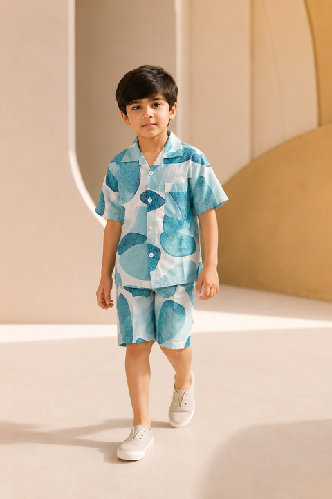 Bluebell Shirt & Shorts Set