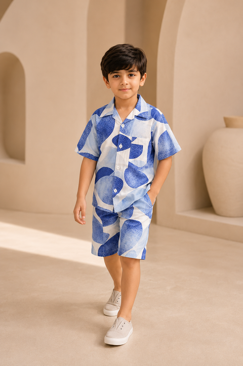 Skyberry Shirt & Shorts Set