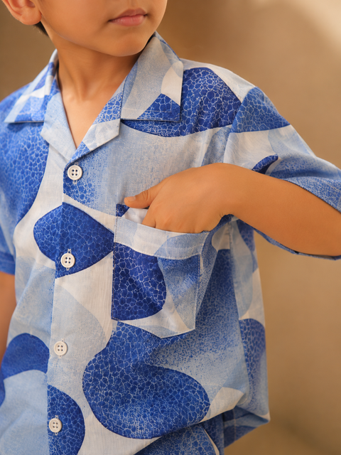 Skyberry Shirt & Shorts Set