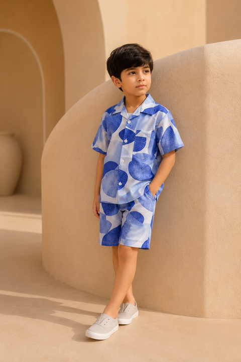 Skyberry Shirt & Shorts Set