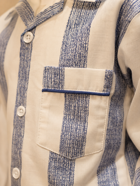 Blue Willow Shirt & Trouser Set