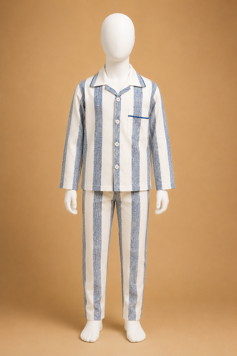 Blue Willow Shirt & Trouser Set