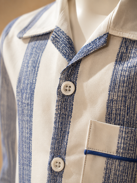 Blue Willow Shirt & Trouser Set