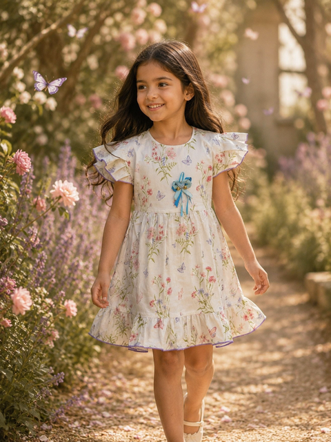 Butterfly Meadow Dress
