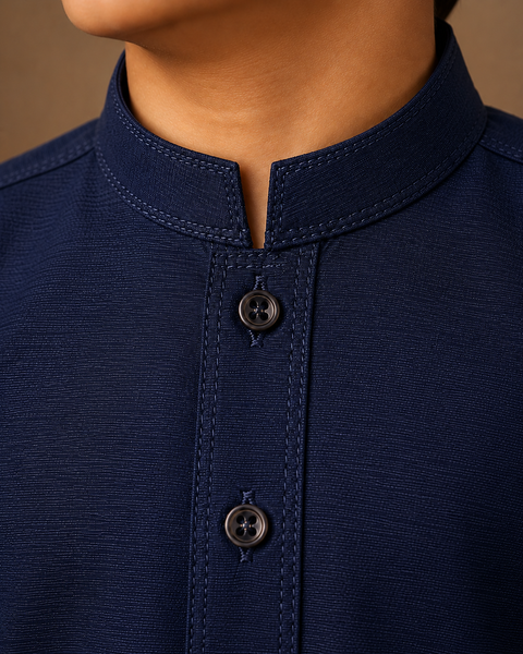 Saahir – Deep Slate Blue Royale