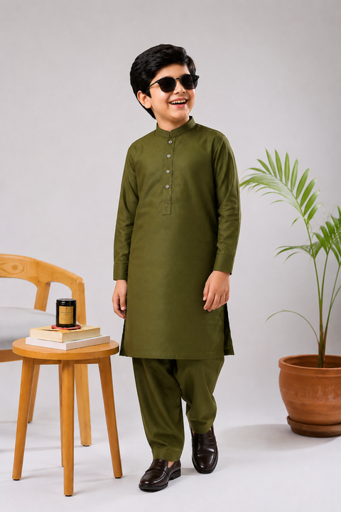 Saahir – Bronze Olive Classic