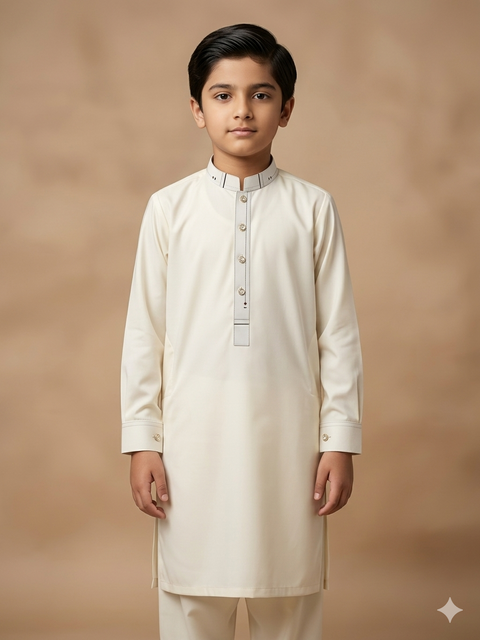 Ayaan – Ivory Cream Shalwar Kameez