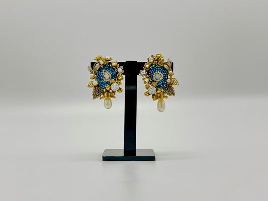 Celestial Bloom tops | Turkish style Earrings