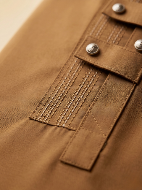 Ayaan – Caramel Brown Shalwar Kameez