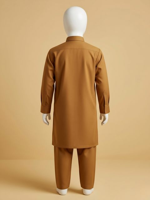 Ayaan – Caramel Brown Shalwar Kameez