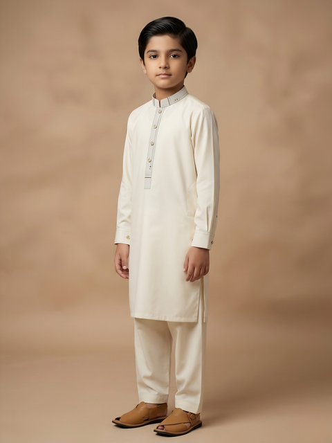 Ayaan – Ivory Cream Shalwar Kameez