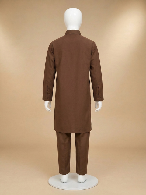 Ayaan – Mocha Brown Shalwar Kameez