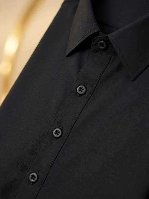 Ayaan – Charcoal Black Shalwar Kameez