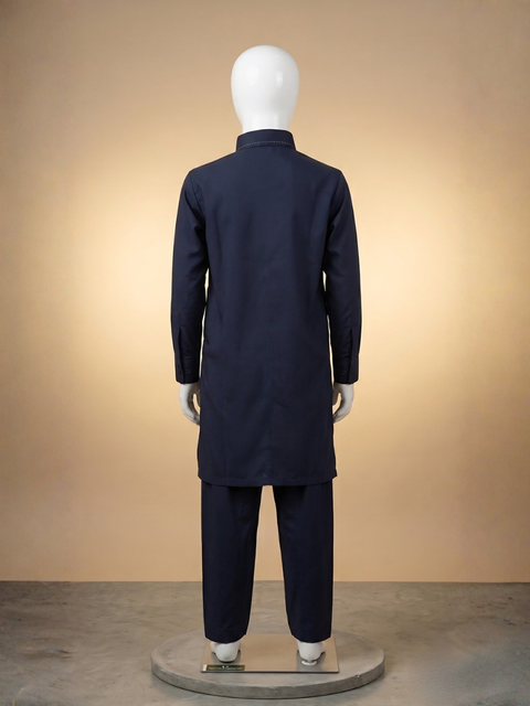 Ayaan – Slate Blue Shalwar Kameez