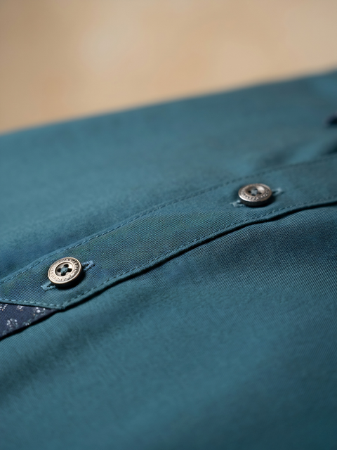 Ayaan – Deep Teal Shalwar Kameez