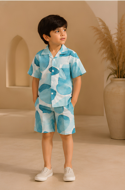 Bluebell Shirt & Shorts Set