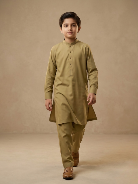 Ayaan – Desert Gold Shalwar Kameez