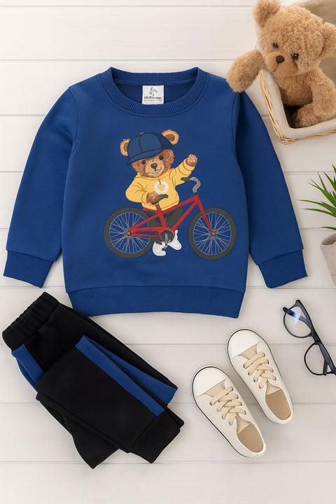 Cycling Bear Kids Tracksuit