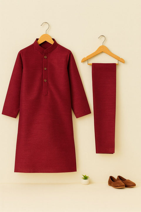 Regal Maroon Kurta Set