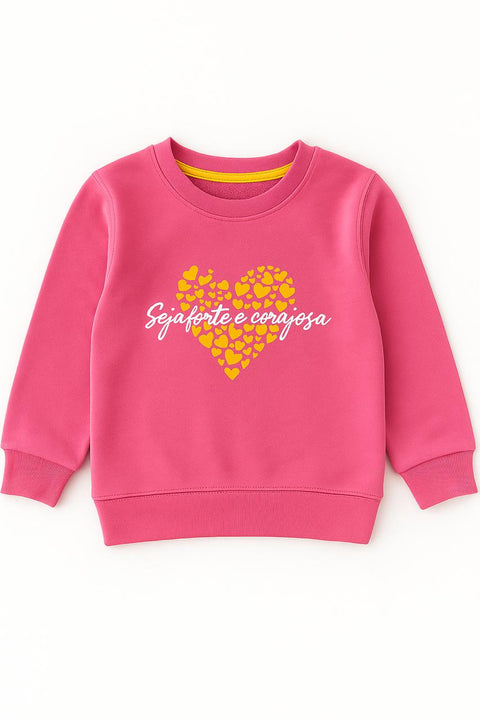Little Courage Pink Sweatshirt