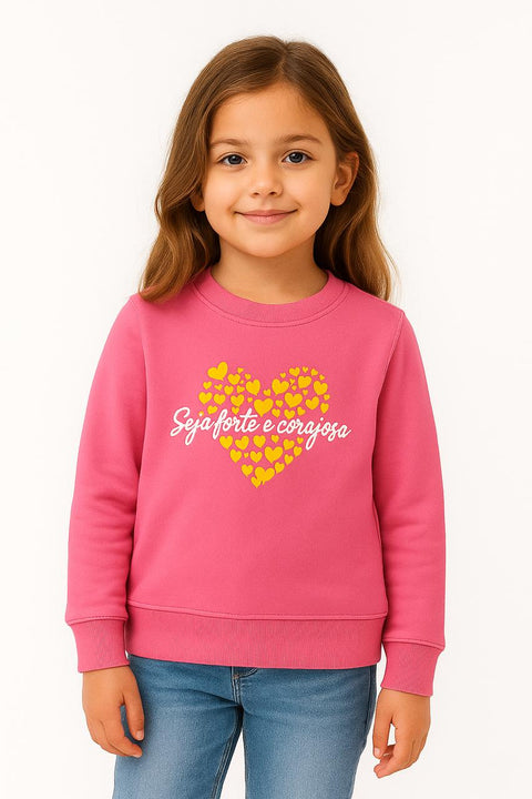 Little Courage Pink Sweatshirt